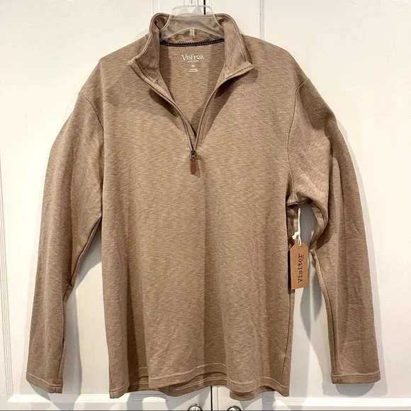 Visitor Premium Long Sleeve Quarter Zip Knit - Picture 1 of 8